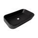 Раковина-чаша Qtap Scorpio 550х390х120 Matt black QT14112243MBN SD00052895 фото 1