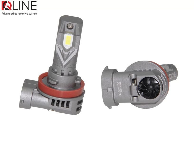 Лампи світлодіодні Qline SA (Small Active) H11 6000K (2шт.) 34928-car фото