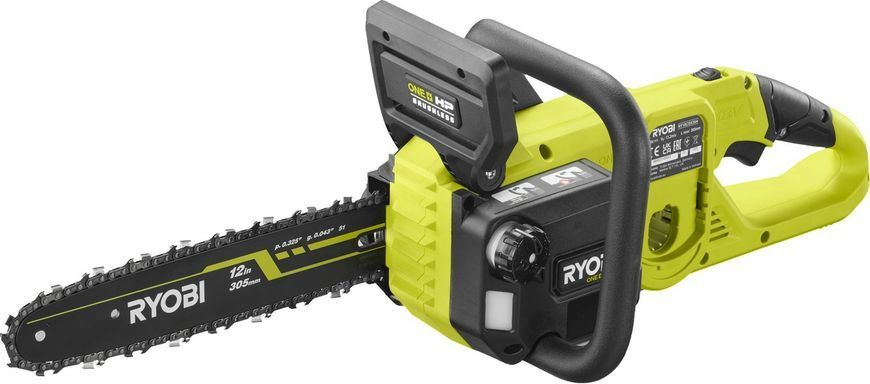 Пила ланцюгова акумуляторна Ryobi ONE+ HP RY18CSX30A-150 18В акб 1х5А&middot;год ЗП 30см 3.2кг 5133005466 5133005466 фото