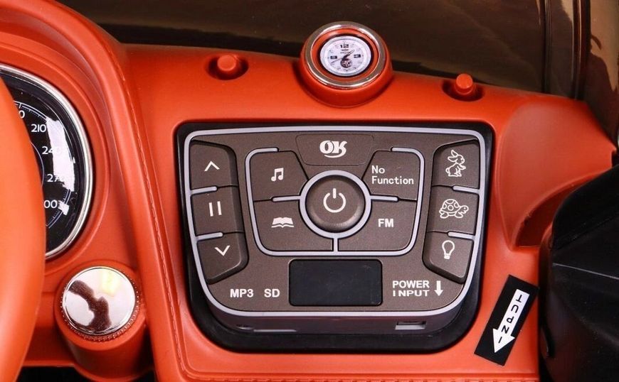 Дитяча акумуляторна машинка Bentley Bentayga Чорна PA.JJ2158.CZ фото