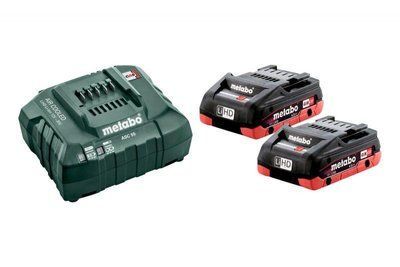 Базовий комплект Metabo LiHD 2x4.0 А&middot;год + 1x ASC 55 685163000 685163000 фото