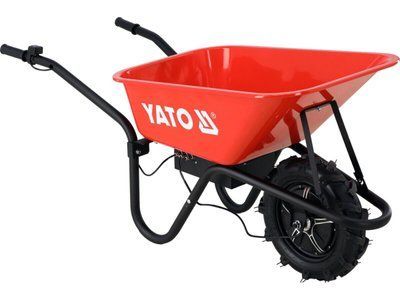 Тачка електрична YATO 2х 12 В, 1,2 АГод, 500 Вт, навантаження- 150 кг YT-86097 YT-86097 фото