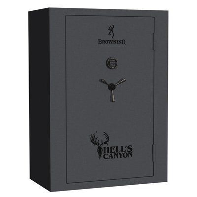 HC49-TXTCHAR-BC-E-B Сейф BROWNING "Hells Canyon"153х110х64 текстур.черный, черн. хром.ручки, эл.зам. HC49-TXTCHAR-BC-E-B фото