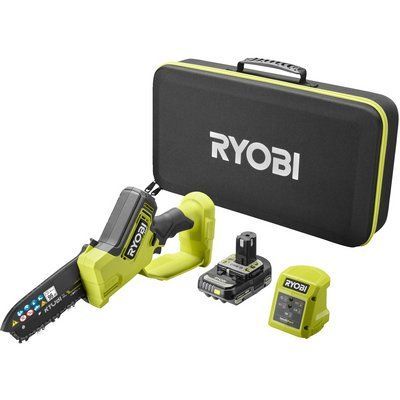 Пила ланцюгова акумуляторна Ryobi ONE+ HP RY18PSX15A-120T 18В акб 1х2А&middot;год ЗП 15см 1.19кг кейс 5133005899 5133005899 фото