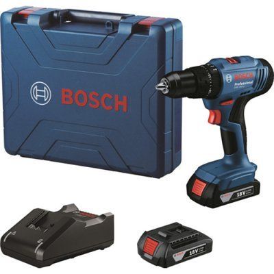 Акумуляторний ударний дриль-шурупокрут Bosch GSB 183-LI (2x2.0Ah; GAL 18V-20; Carry Case) 06019K9100 06019K9100 фото