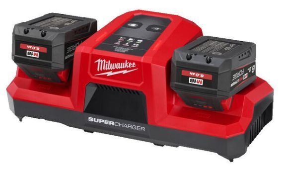 Зарядний пристрій M18 DBSC Dual SUPER CHARGER MILWAUKEE 4932492531 фото