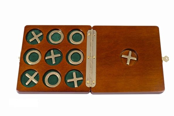 Гра хрестики нулики в дерев'яній коробці Duke (2072DK) 2072DK фото