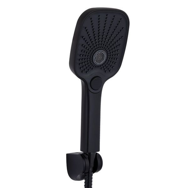 Змішувач для ванни Qtap Gemini (з душовим гарнітуром) QTGEM259BLM45682 Black Matt SD00051806 фото