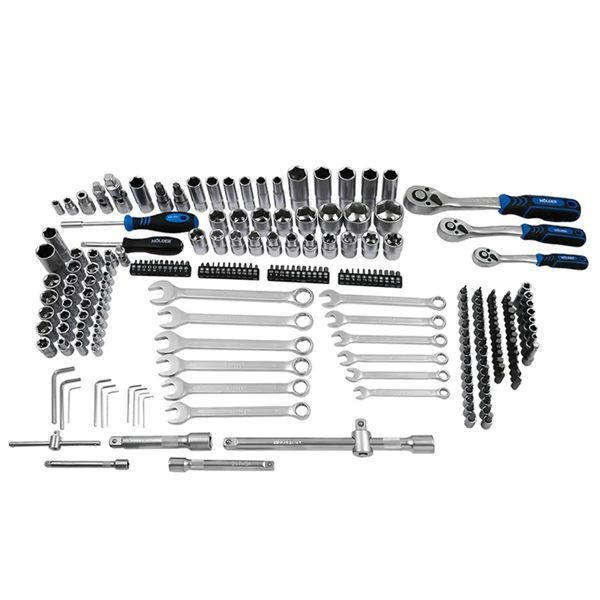 Профессиональный набор инструментов 1/2" & 1/4" & 3/8" 72Т 219 ед MOLDER MT60219 MT60219(L) фото