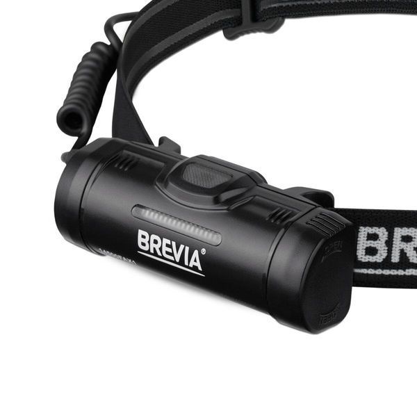 Ліхтар налобний Brevia 500Lm, 2600mAh micro-USB, IP64, заднє світло 14500FAX1 14500FAX1(L) фото
