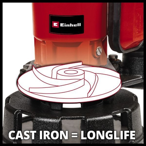 Насос занурювальний для брудної води з ножами Einhell GE-DP 900 Cut (4181550) 4181550 фото