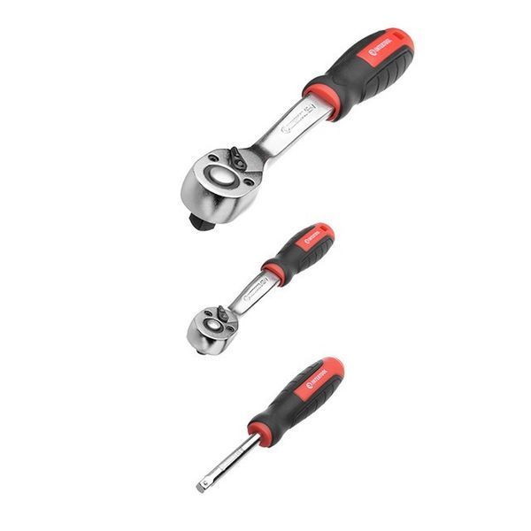 Набір інструментів 110 од. STORM, 1/2", 1/4", Сr-V INTERTOOL ET-8110 ET-8110 фото