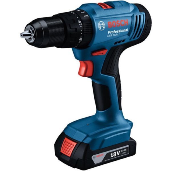 Акумуляторний ударний дриль-шурупокрут Bosch GSB 183-LI (2x2.0Ah; GAL 18V-20; Carry Case) 06019K9100 06019K9100 фото