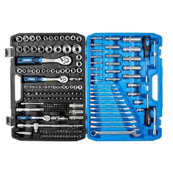 Профессиональный набор инструментов 1/2" & 1/4" & 3/8" 72Т 219 ед MOLDER MT60219 MT60219(L) фото