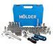Профессиональный набор инструментов 1/2" & 1/4" & 3/8" 72Т 219 ед MOLDER MT60219 MT60219(L) фото 3
