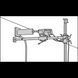 Стійка для буріння Husqvarna DS 500 9679686-01 9679686-01 фото 4