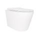 Унітаз підвісний Qtap Scorpio безободковий Ultra Quiet з сидінням Soft-close QT14332380ASW SD00054227 фото 1