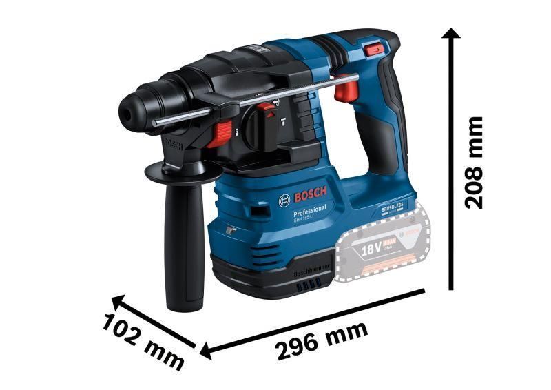 Акумуляторний перфоратор Bosch GBH 185-LI Solo 0611924020 0611924020 фото