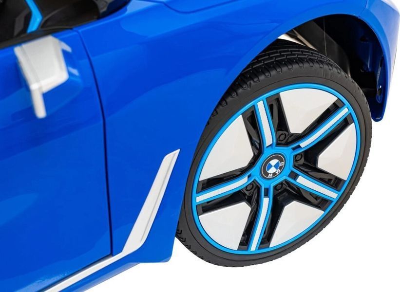 Дитяча акумуляторна машинка BMW i4 Синя PA.JE1009.NIE фото
