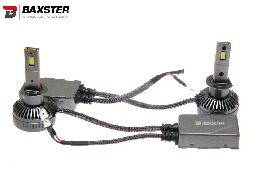 Лампи світлодіодні Baxster PW H1 6000K (2шт) 35385-car фото