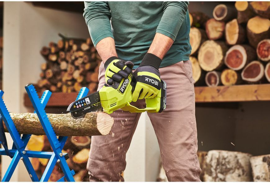 Пила ланцюгова акумуляторна Ryobi ONE+ HP RY18PSX15A-120T 18В акб 1х2А&middot;год ЗП 15см 1.19кг кейс 5133005899 5133005899 фото