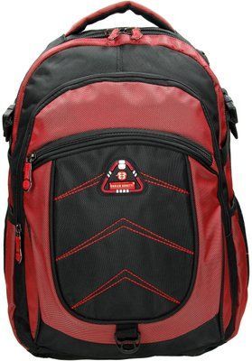 Міський рюкзак Enrico Benetti BARBADOS Black-Red відд. для ноутбука 17", 39 л (Eb62011 618) Eb62013 618 фото