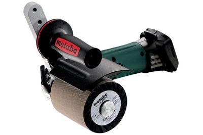 Акумуляторна щіткова шліфувальна машина Metabo S 18 LTX 115 Inox Каркас (Безкоштову доставку) 600154850 фото