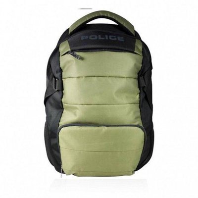 Рюкзак с отделением для ноутбука POLICE HEDGE BACKPACK ARMY зеленый / черный PTO020008_1-2 фото
