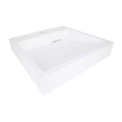 Раковина на пральну машину Qtap Arvin 595x595x115 мм, White QTARV2365WHI48575 SD00054699 фото