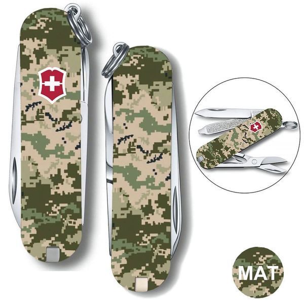Складной нож Victorinox Classic SD Army 0.6223.3_W3941pw 0.6223.3_W3941pw фото