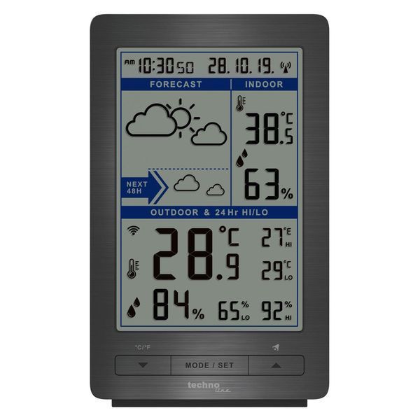 Метеостанція Technoline WS9485 Grey (WS9485) DAS301178 фото