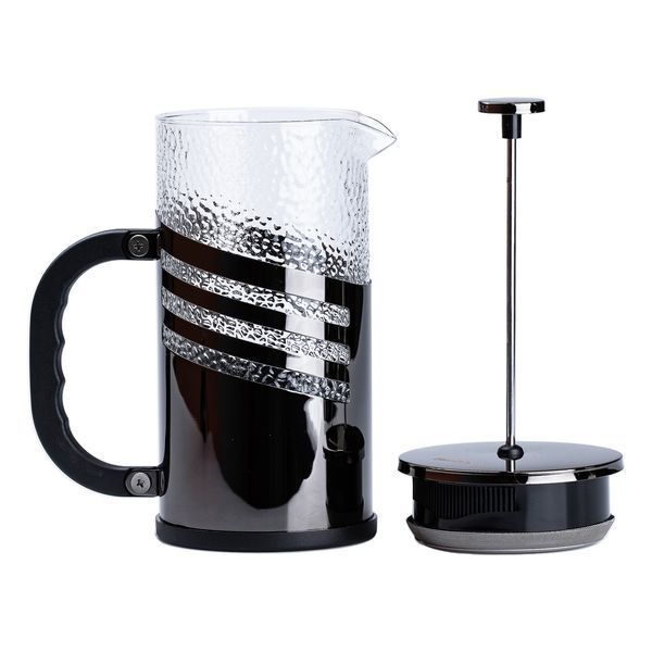 Чайник для заварки з френч пресом і фільтром 1 л чорний HP33537B TS Kitchen HP33537B HP33537B фото