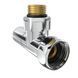 Кран кутовий Laris 1/2" - 3/4" Звичайний + ексцентрики 2шт. (LX-8202) 71401041 71401041 фото 4