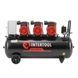 Компресор 100 л безмасляний 6 циліндрів 750 л/хвил INTERTOOL PT-0041 PT-0041 фото 1