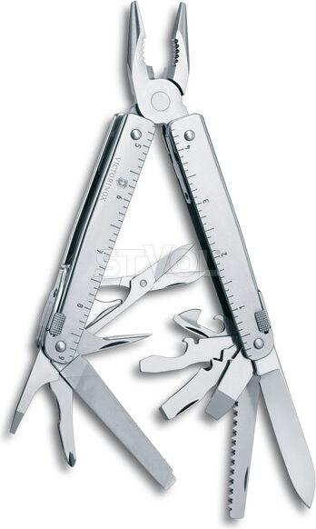 Мультитул Victorinox SwissTool в шкіряному чохлі