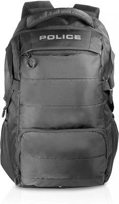 Рюкзак с отделением для ноутбука 16 дюймов на 30 л POLICE HEDGE BACKPACK ARMY черный PTO022671_5-1 фото