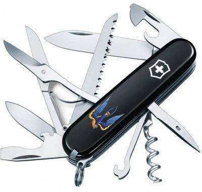 Ніж складаний Victorinox HUNTSMAN UKRAINE Тризуб-Ластівка 1.3713.3_T1230u 1.3713.3_T1230u фото