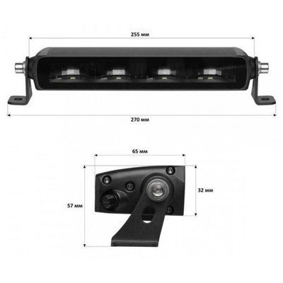 Світлодіодна фара ближнього світла OPPLIGHT 40watt 10-30V IP68 (opl-47-40W) 32258-car фото