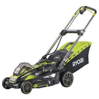 Газонокосарка Ryobi RLM36X41H50P, акумуляторна, MAX POWER 36В, 1х5.0 Аг 40 см EasyEdge, 20-70 мм, 50 л 5133002809 фото