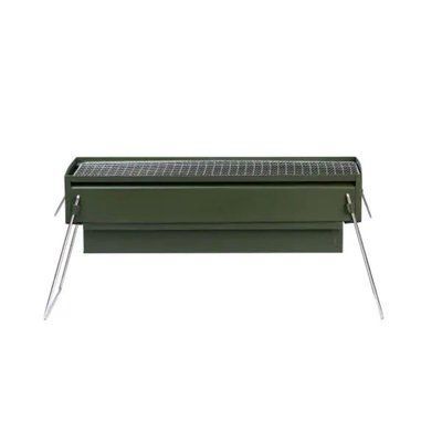 Мангал портативний складаний 51.5&times;23&times;25 см з решіткою HP461GR TS Kitchen HP461GR HP461GR фото