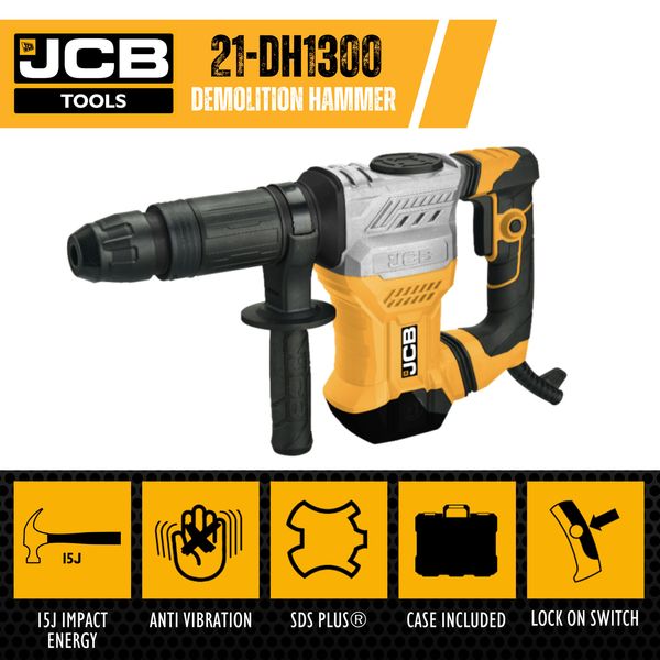 Відбійний молоток JCB Tools JCB-DH1300-E JCB-DH1300-E фото