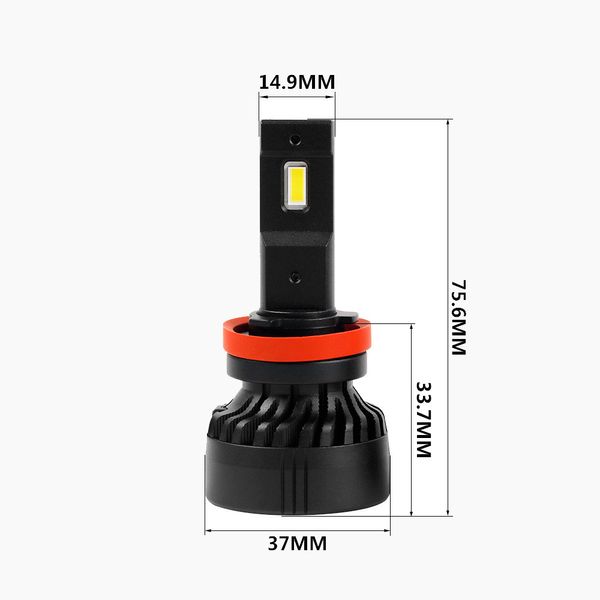 Комплект світлодіодних ламп 2 шт Prime-X F Pro Н11 (5000K) 2000000015958 фото