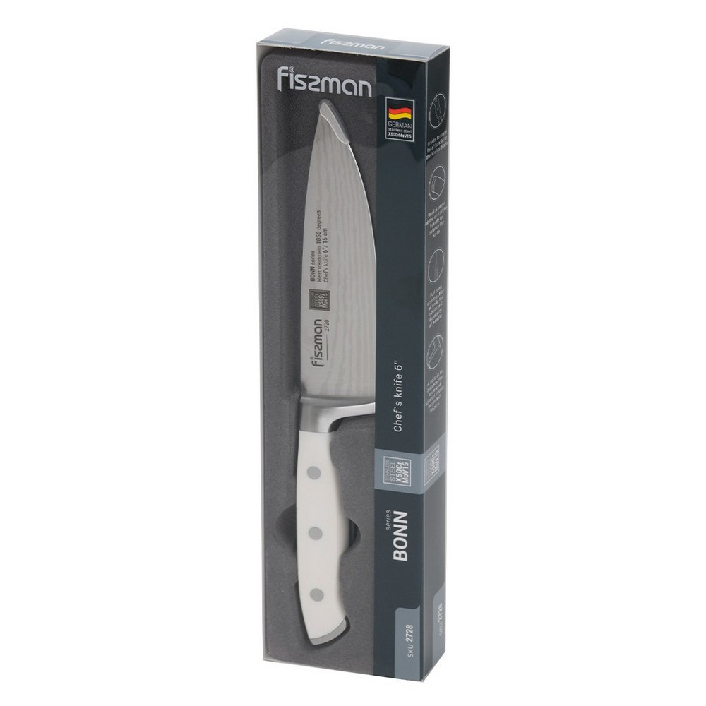 Ніж кухарський Fissman Bonn 15 см 2728