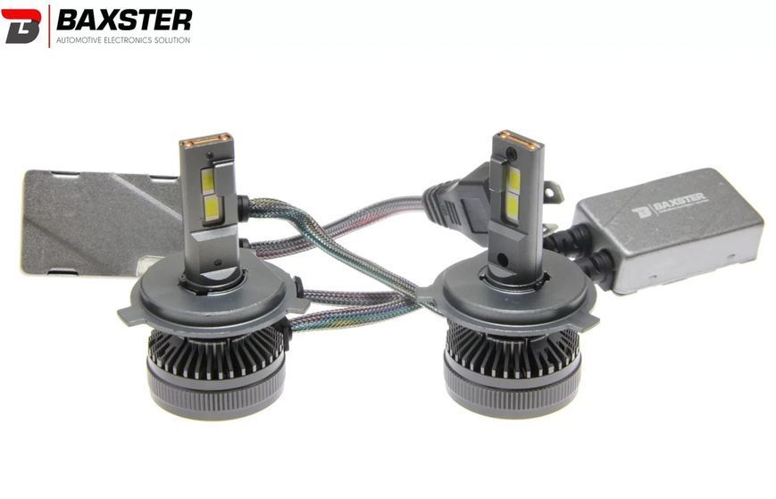 Лампи світлодіодні Baxster PW H4 6000K (2шт) 35387-car фото