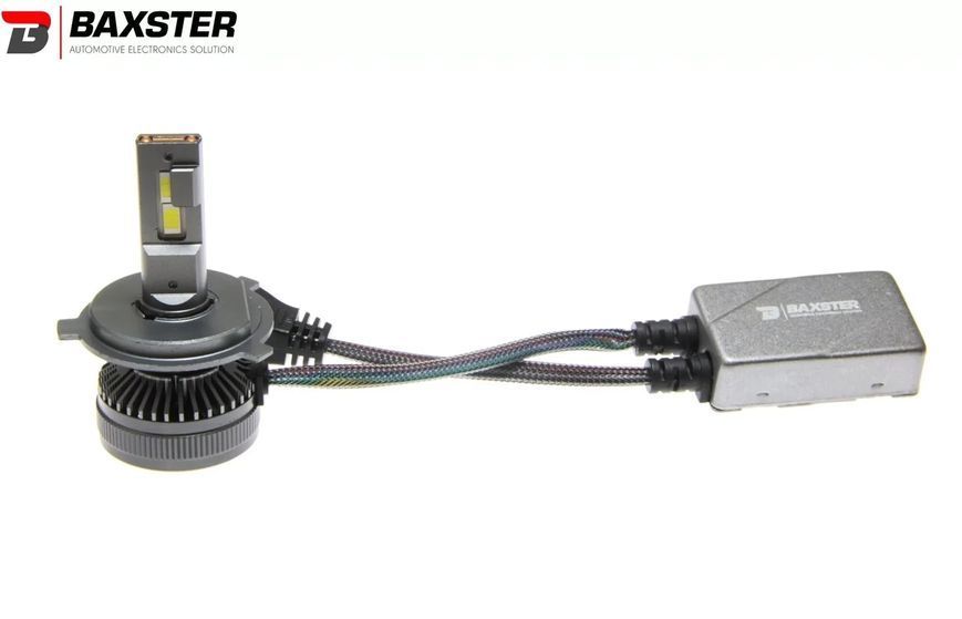 Лампи світлодіодні Baxster PW H4 6000K (2шт) 35387-car фото