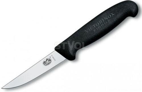 Ніж кухонний обробний для дичини Victorinox Fibrox 10 см, чорний