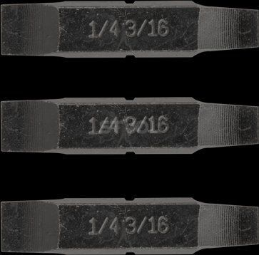 Набір Leatherman з трьох двосторонніх біт з плоскими викрутками 1/4 "& 3/16" 931025 фото