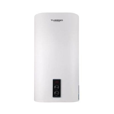 Бойлер Thermo Alliance 50 л плоский вертикальний 2 кВт (0,8 + 1,5,2) SD00046736 фото