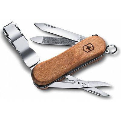 Нож Victorinox Delemont Nail Clip Wood 580 0.6461.63 0.6461.63 фото