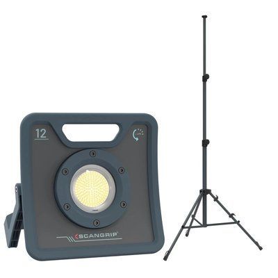 Прожектор переносний 12 000 lumen NOVA 12 + TRIPOD 3M for Life SCANGRIP (з Bluetooth керуванням) 49.0596 49.0596 фото